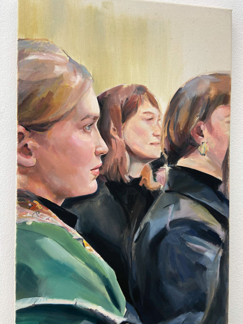 Gathering - Original Oil Painting-zoom-