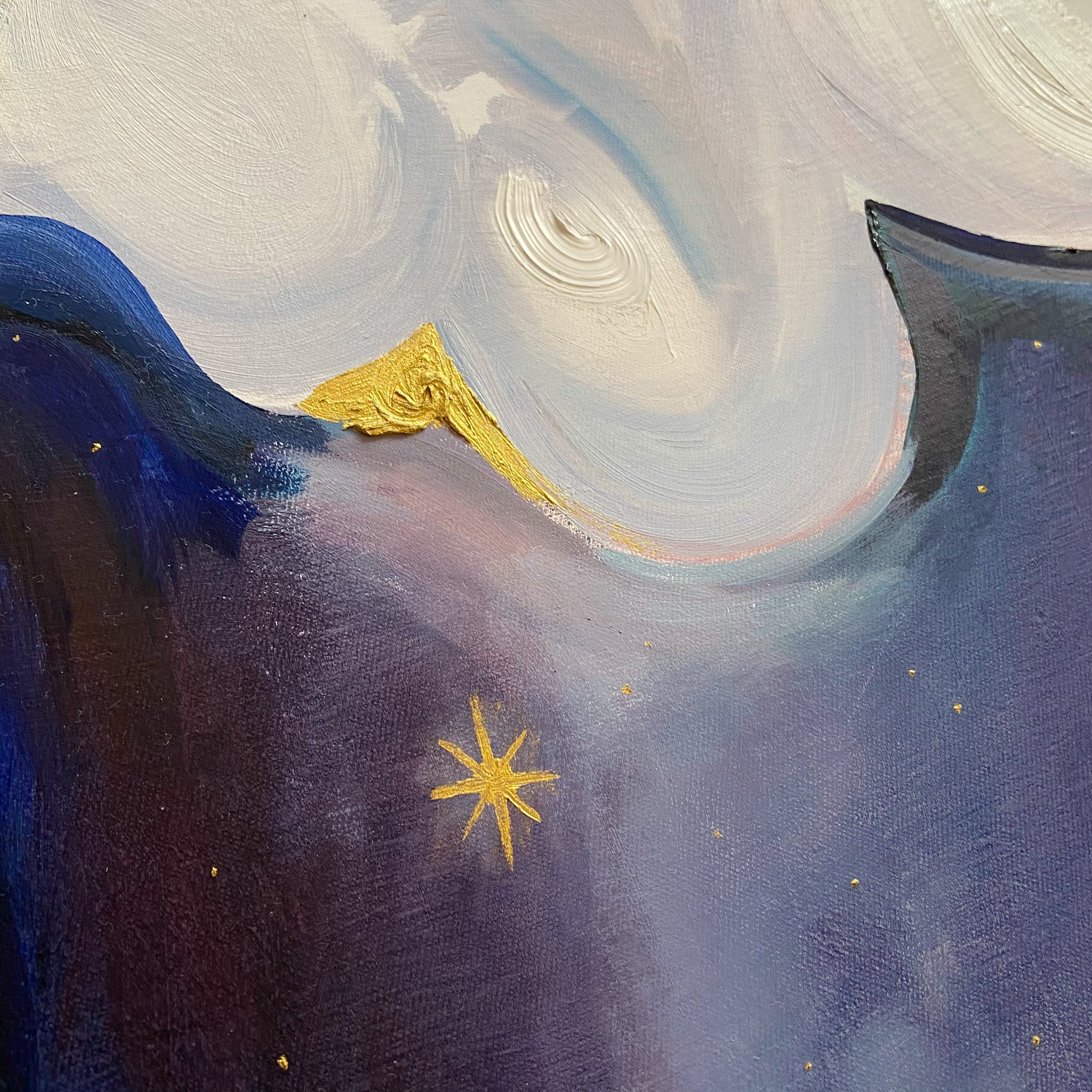 Celestial Thoughts - Original Oil Painting
