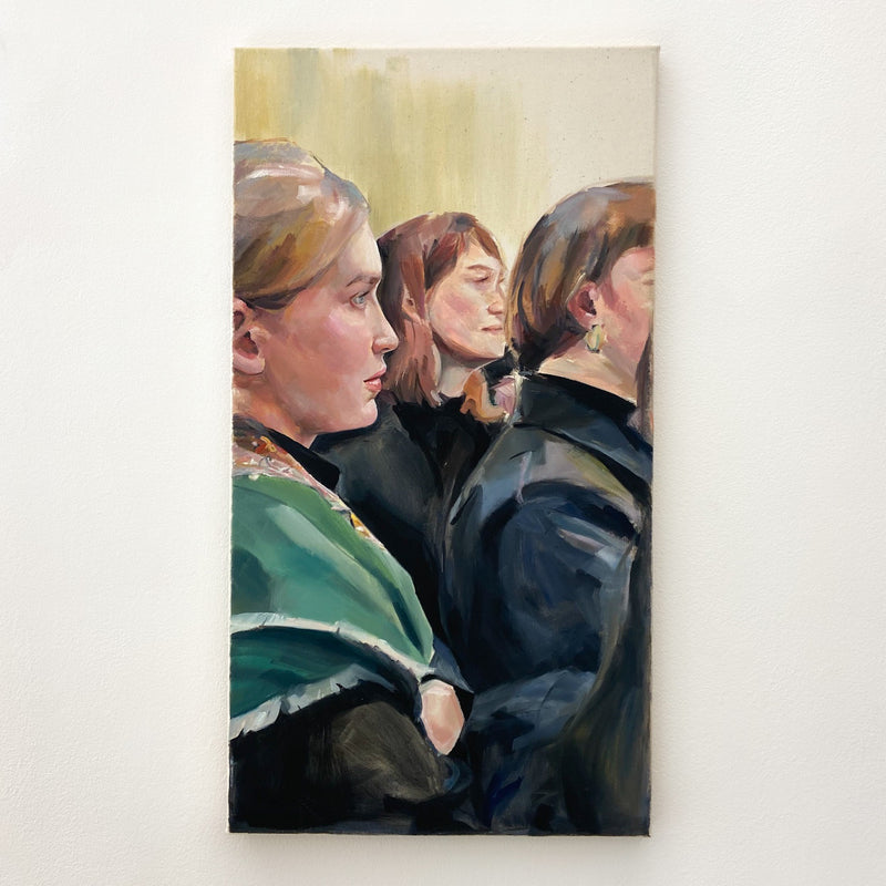 Gathering - Original Oil Painting-zoom-