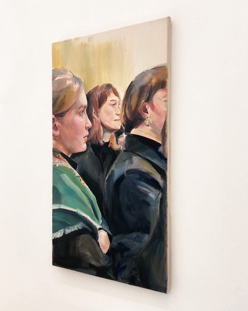 Gathering - Original Oil Painting-zoom-