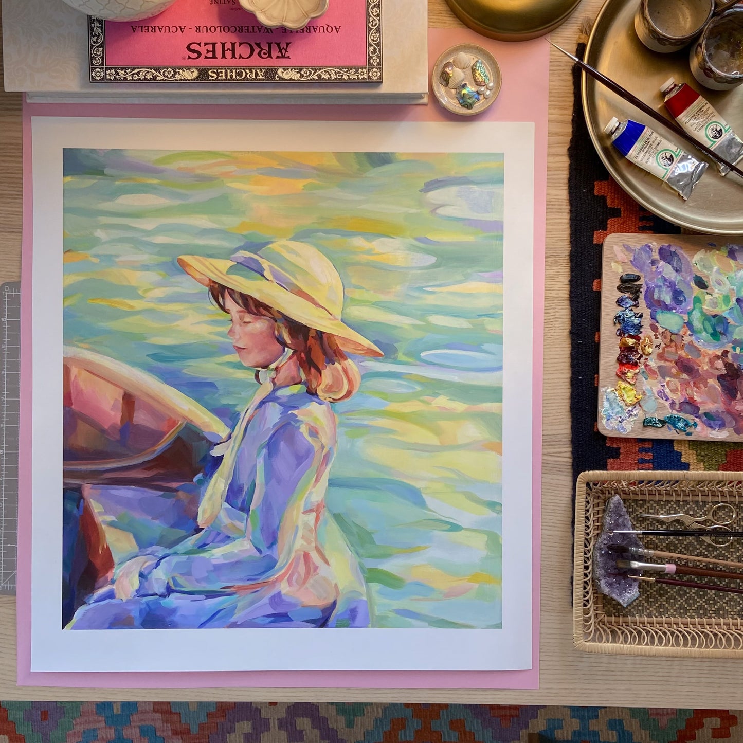 Early Summer Days at the Lake - Limited Fine Art Print